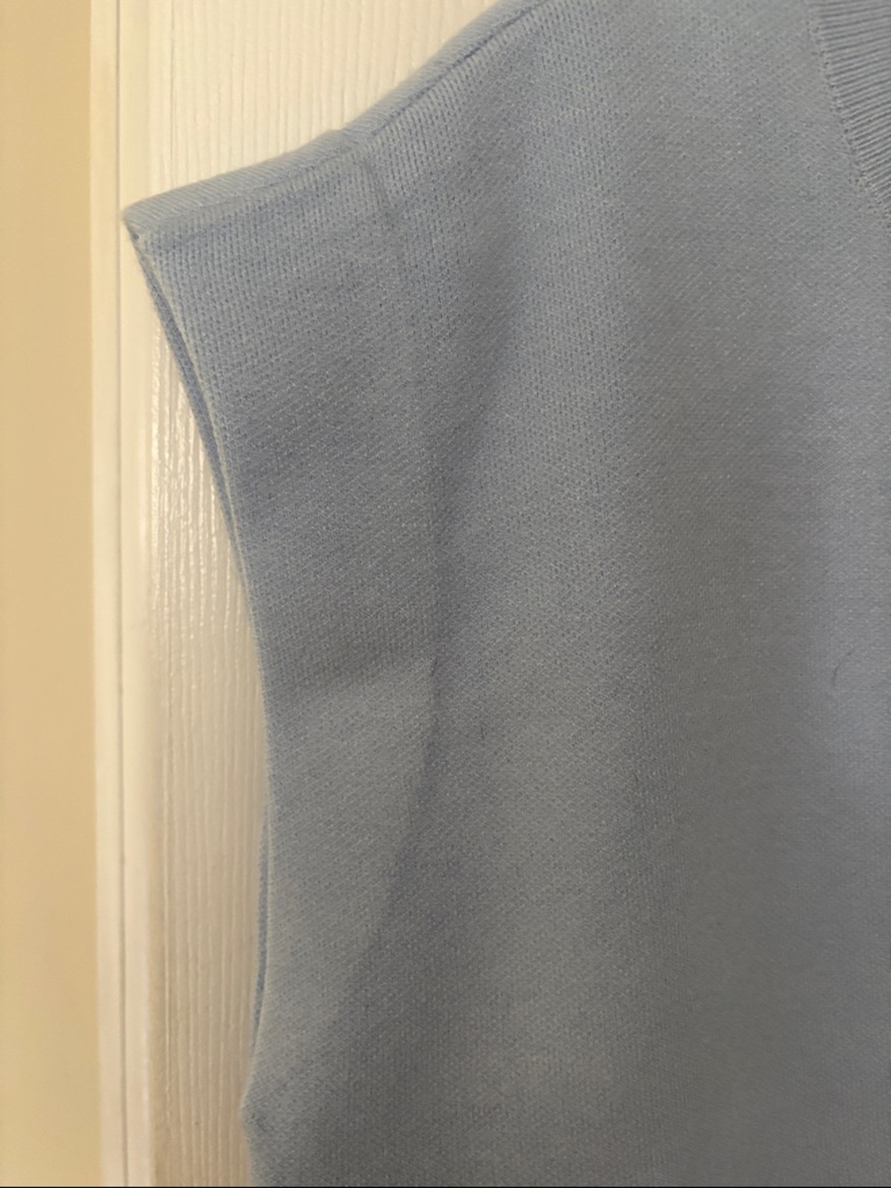 Anthropologie NWT Light Blue Knit Top with Dusty Blue Maxi dress Two-Piece Set - Picture 7 of 12